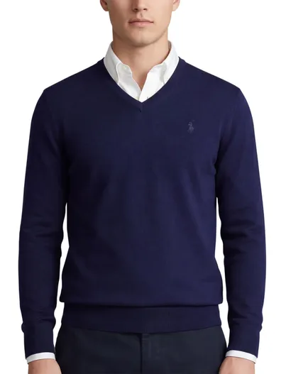 Polo Ralph Lauren Polo Ralph Lauren trui donkerblauw v hals