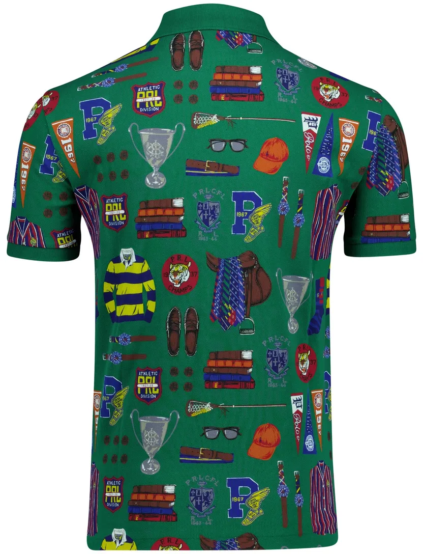 Polo Ralph Lauren polo print groen