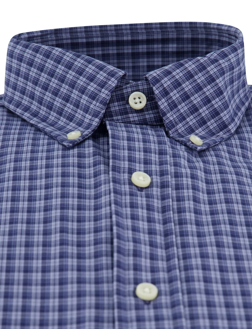 Polo Ralph Lauren overhemd blauw geruit