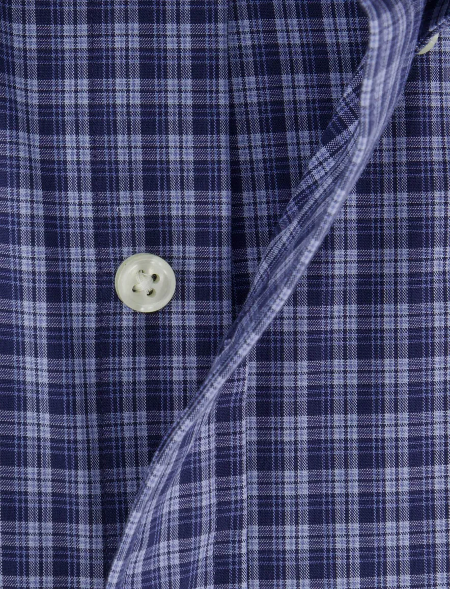 Polo Ralph Lauren overhemd blauw geruit