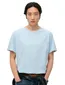 Superdry ronde hals t-shirt lichtblauw effen
