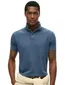 Superdry polo donkerblauw 2 knoops korte mouw jersey