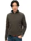Superdry sweater bruin effen ronde hals