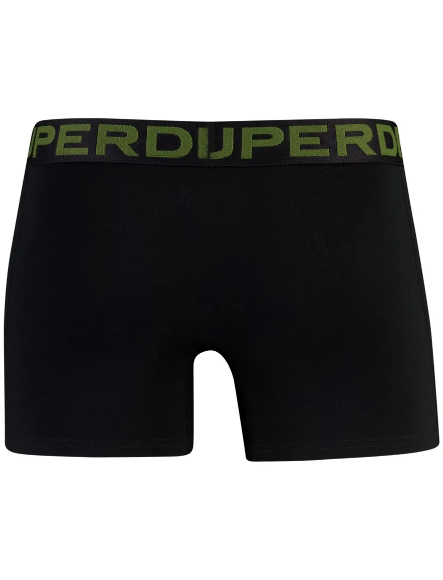 Ondergoed Superdry donkergroen katoen