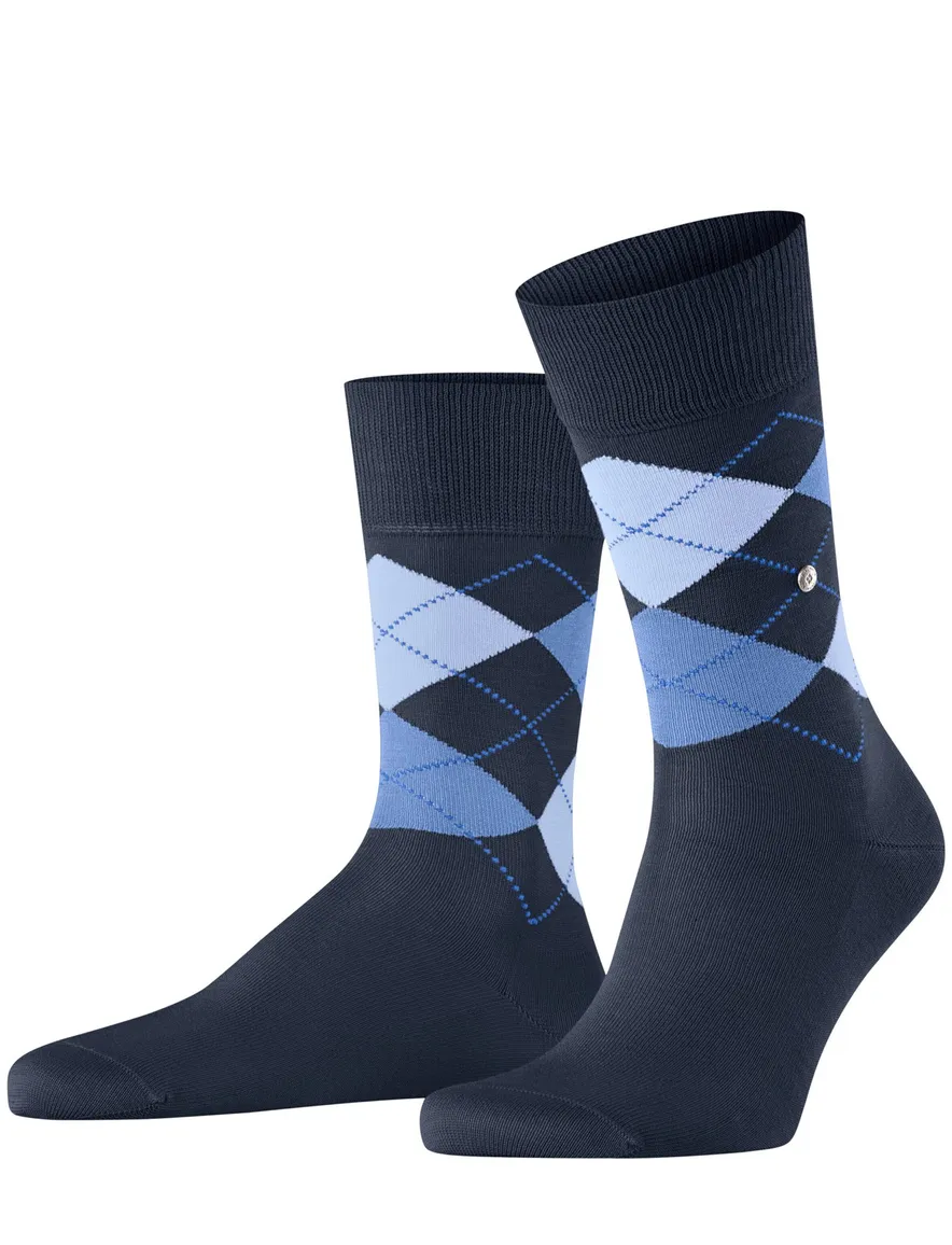 Burlington sokken donkerblauw