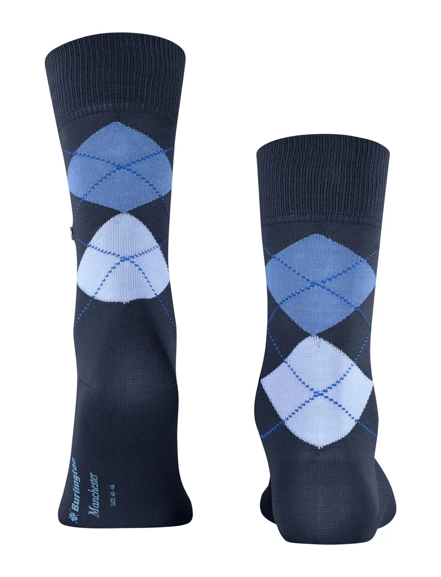 Burlington sokken donkerblauw