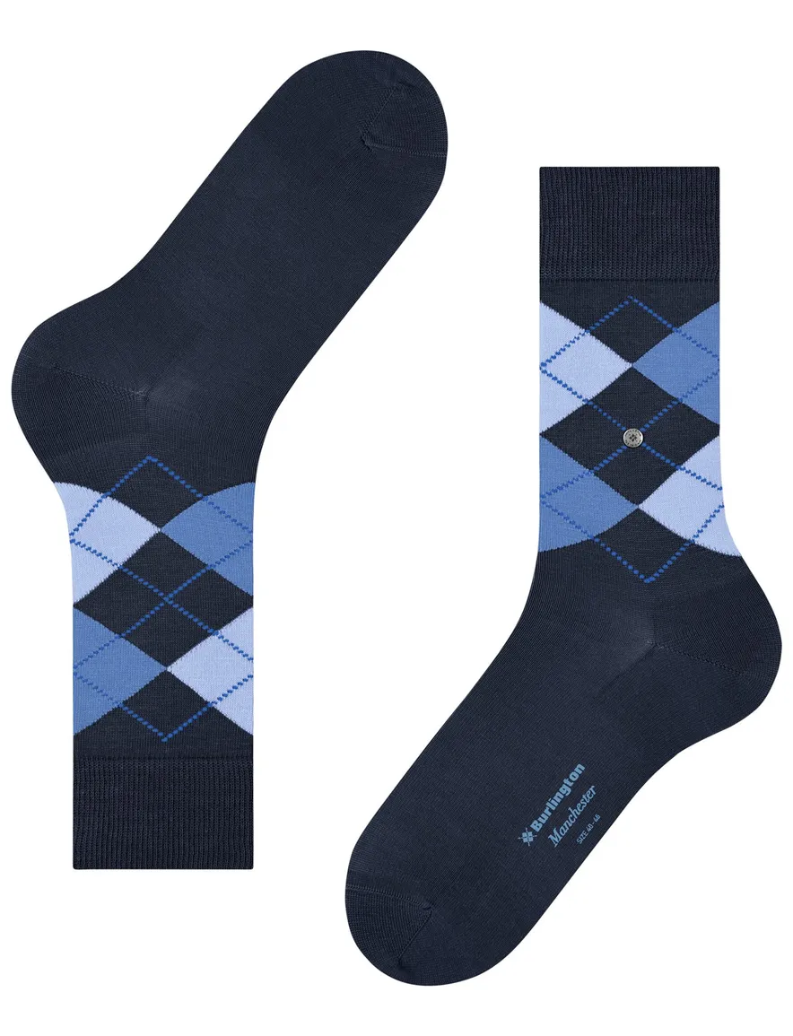 Burlington sokken donkerblauw