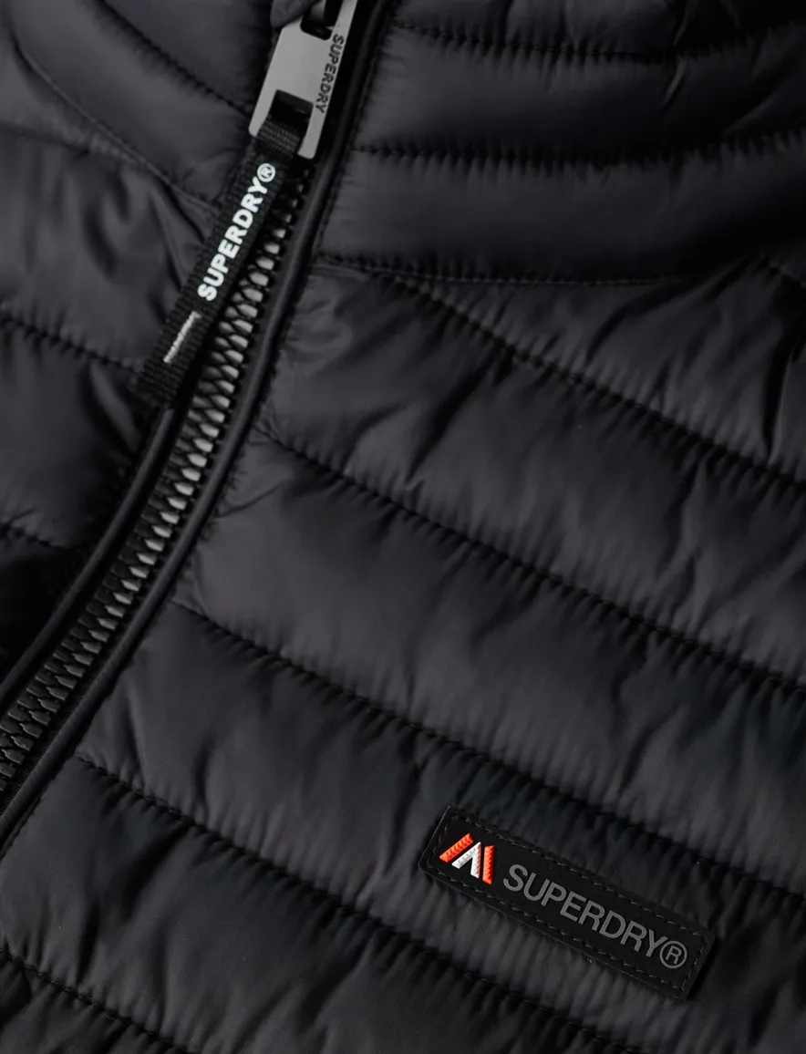 Superdry bodywarmer zwart