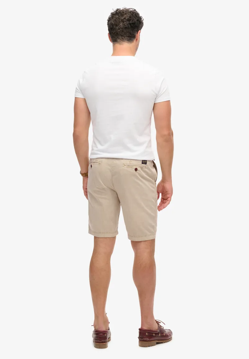 Superdry bermuda oranje effen