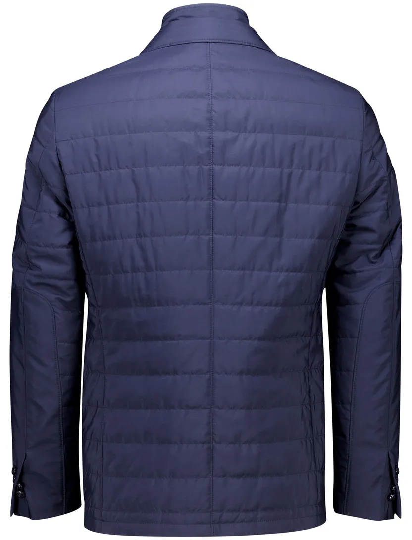 Corneliani jas donkerblauw effen