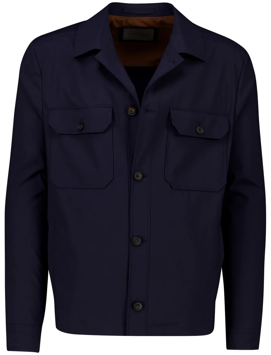 Corneliani jas wol donkerblauw