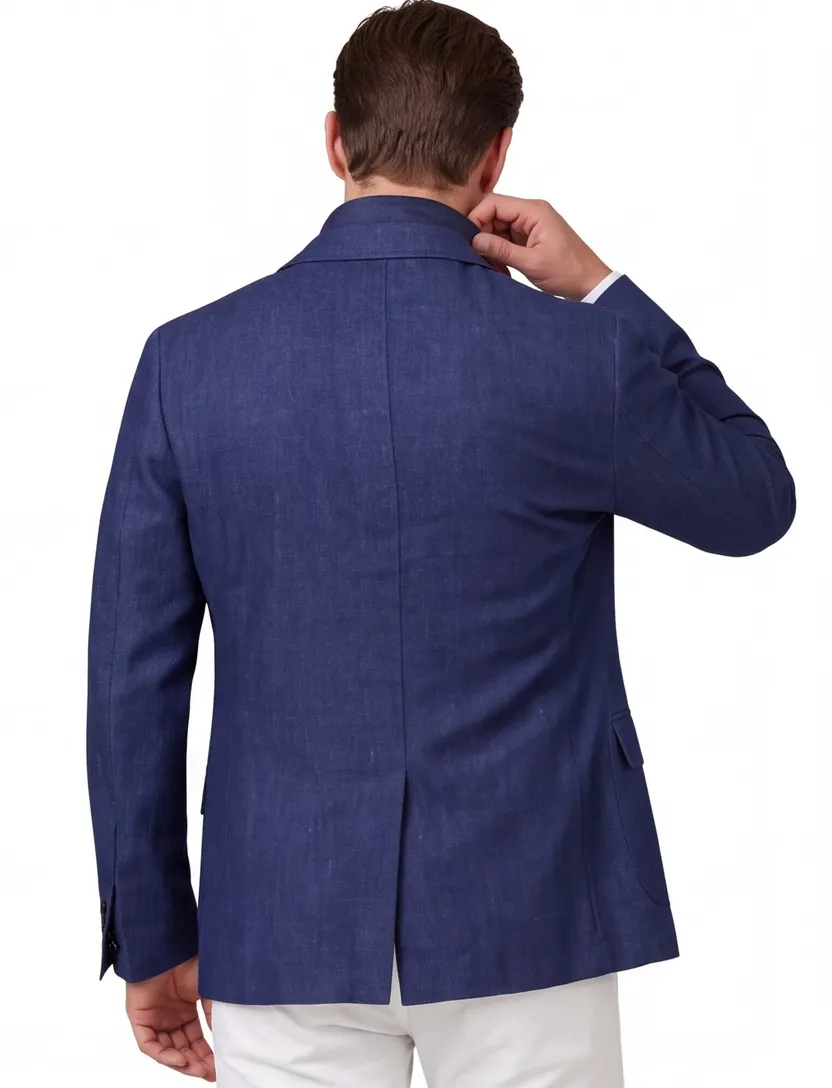 Corneliani colbert donkerblauw Sportswear met rits gemêleerd