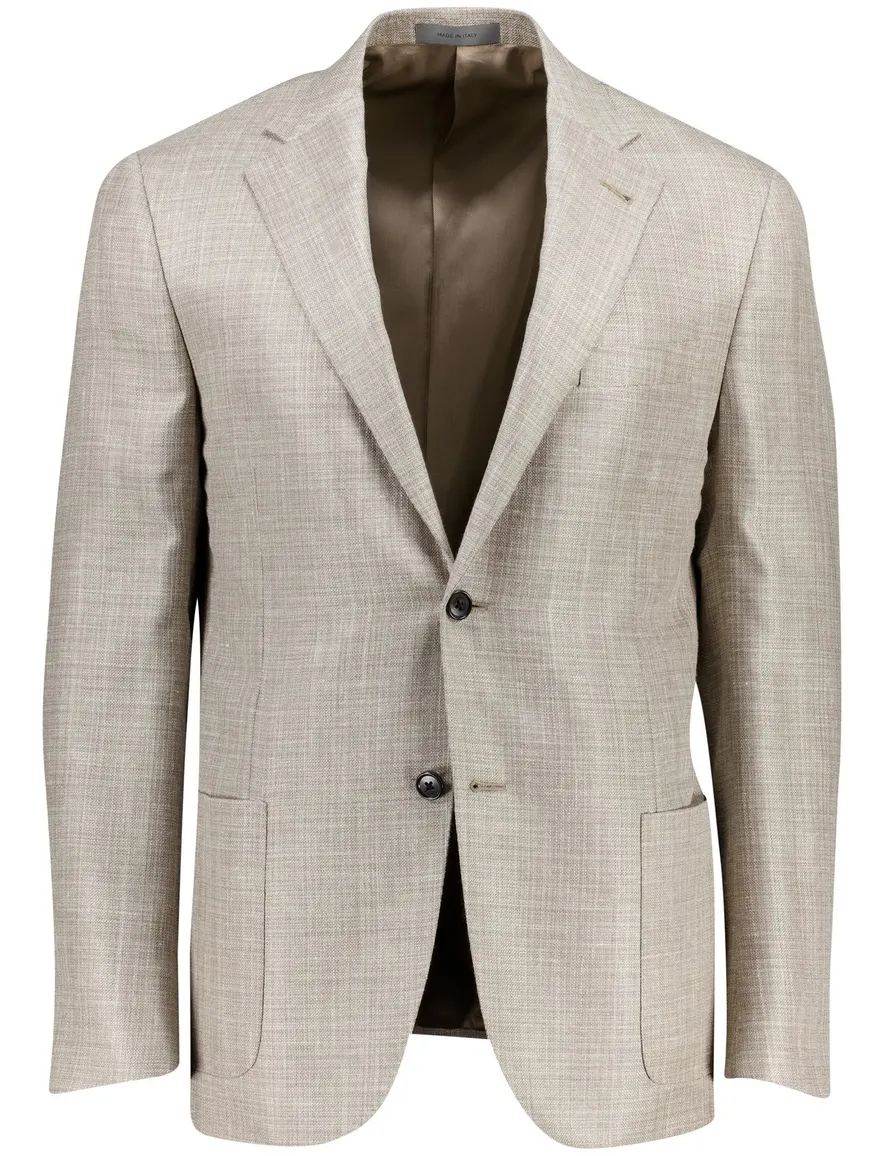 Corneliani colbert beige fabric mainlining