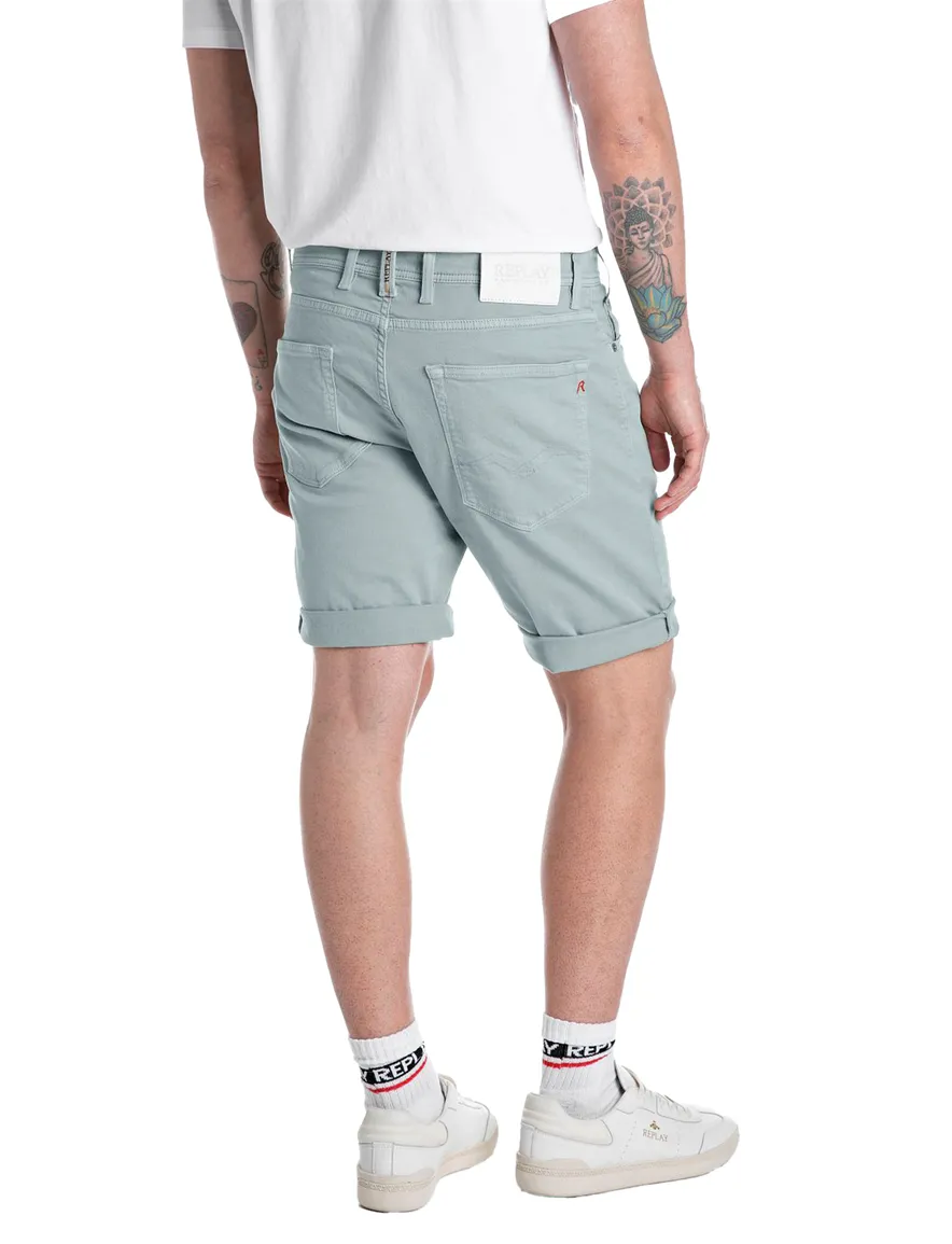 Replay korte broek blauw