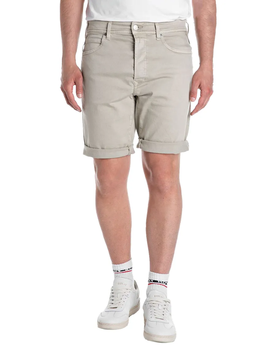 Replay korte broek beige