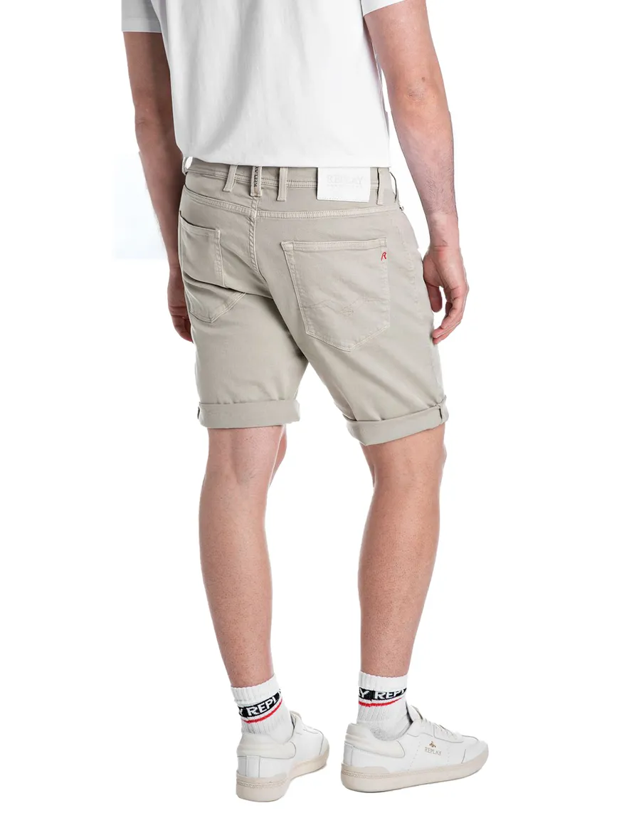 Replay korte broek beige