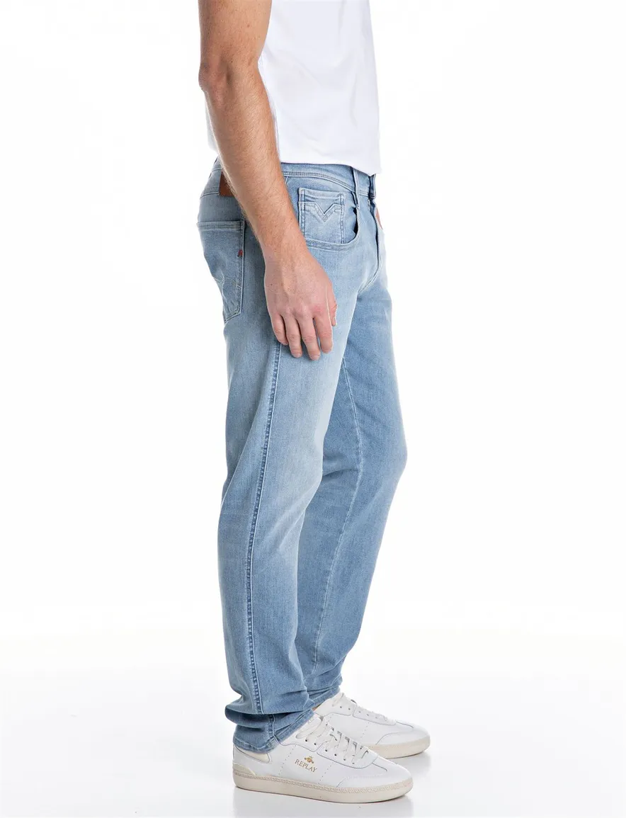 jeans lichtblauw Replay Anbass Slim Fit