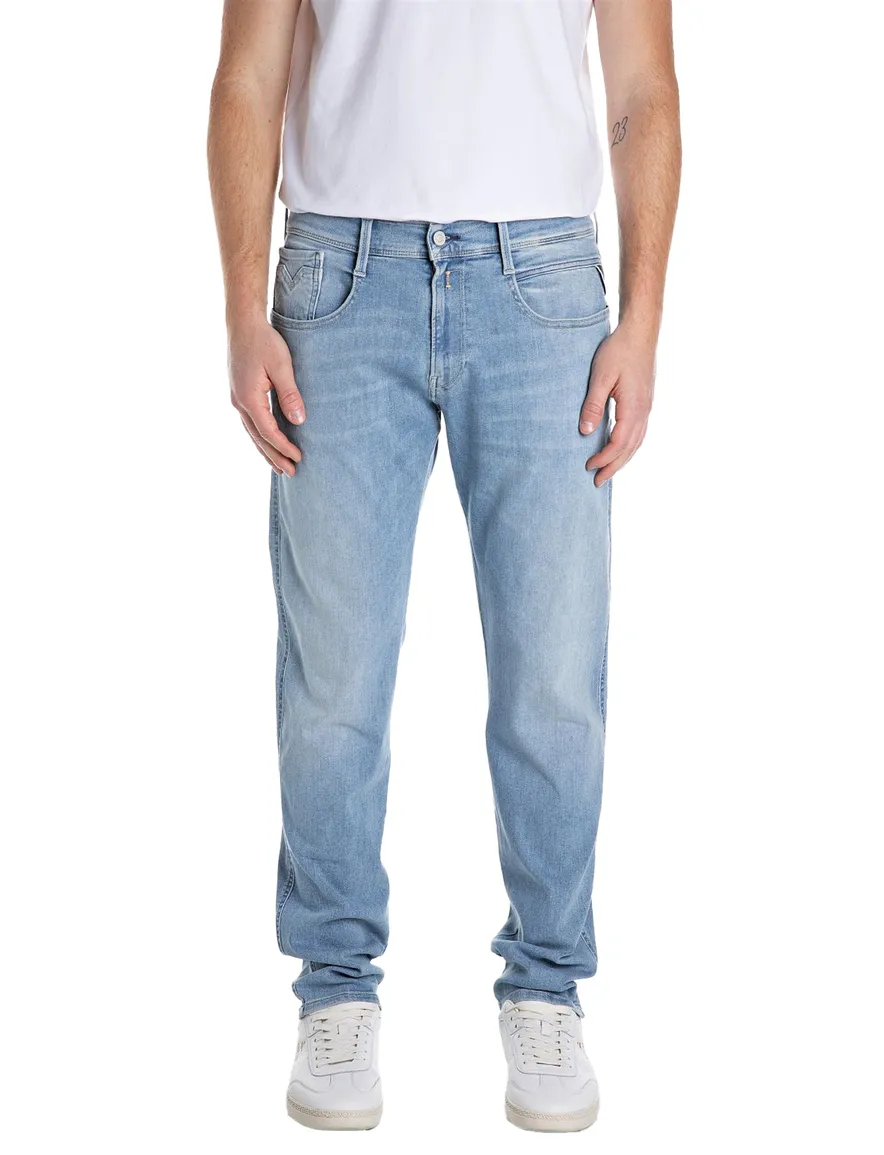 jeans lichtblauw Replay Anbass Slim Fit