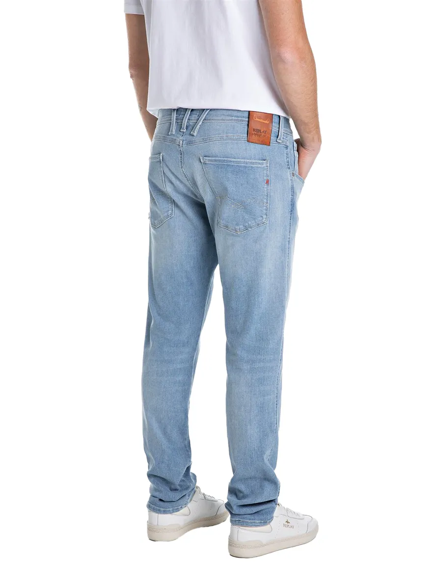 jeans lichtblauw Replay Anbass Slim Fit