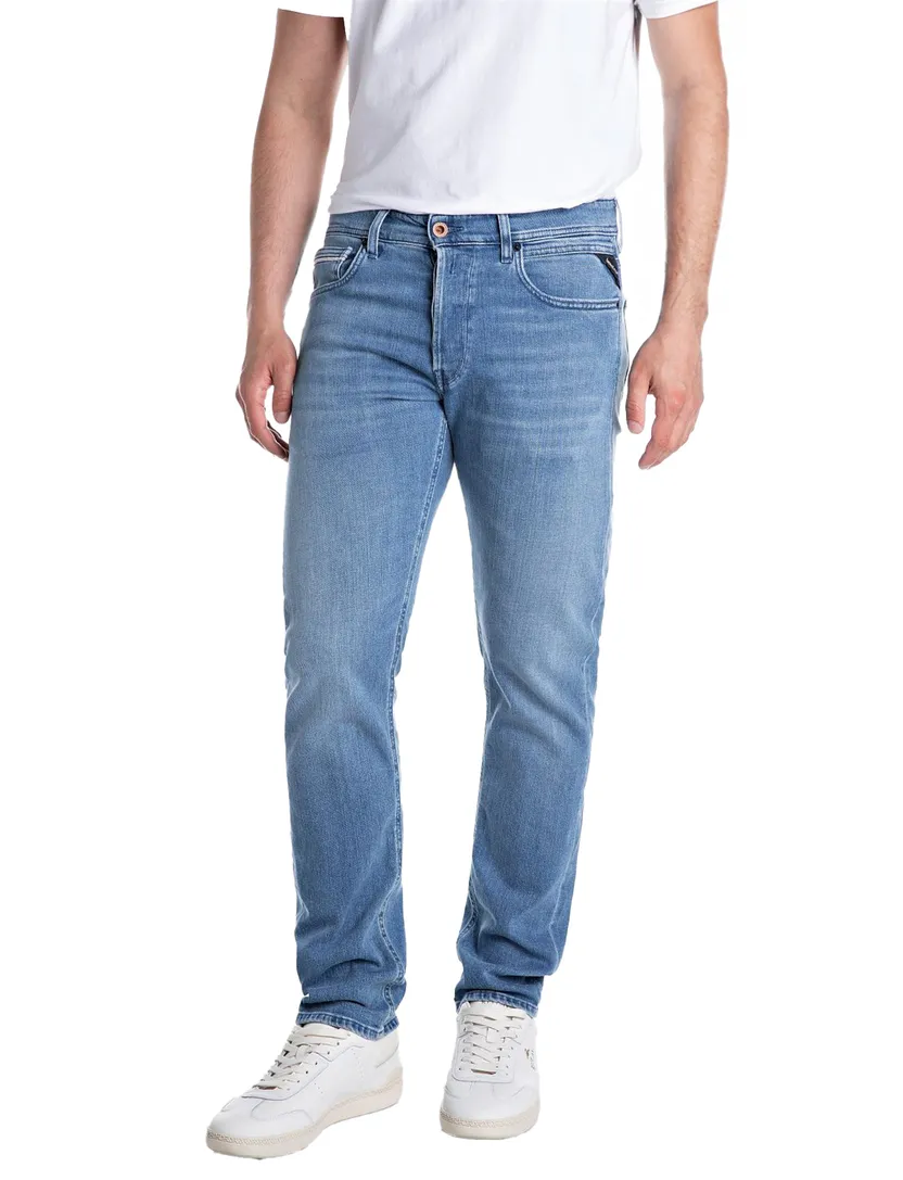 jeans Replay Grover blauw