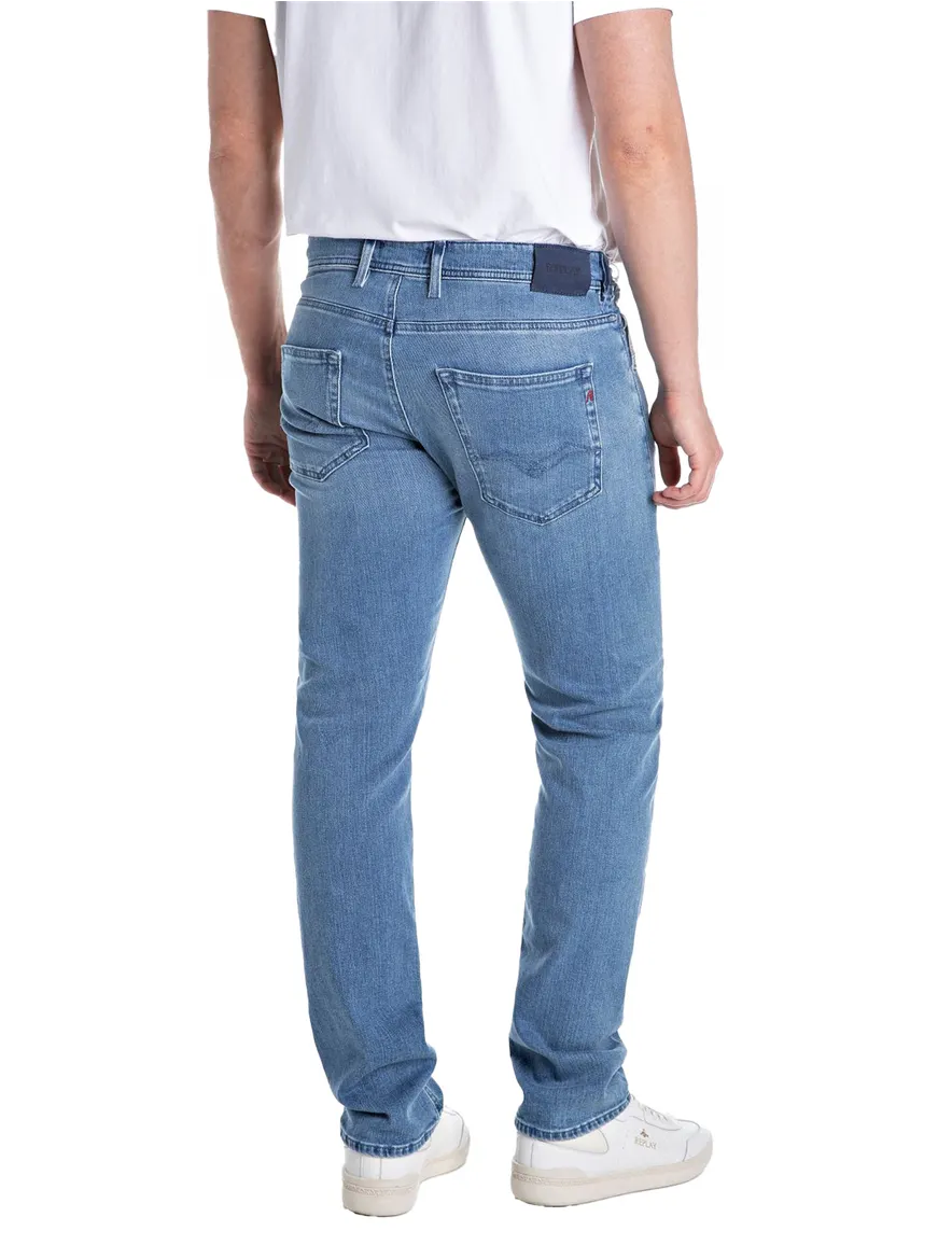 Replay Grover jeans blauw