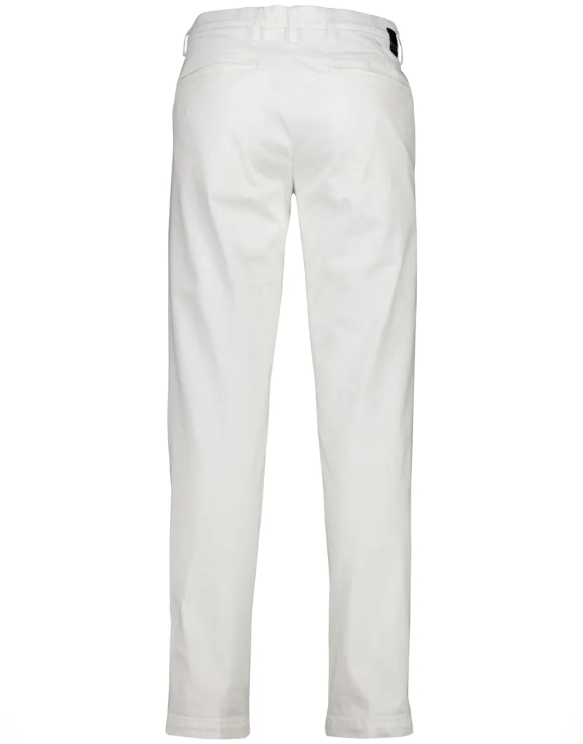 Replay chino wit Benni hyperflex effen slim fit