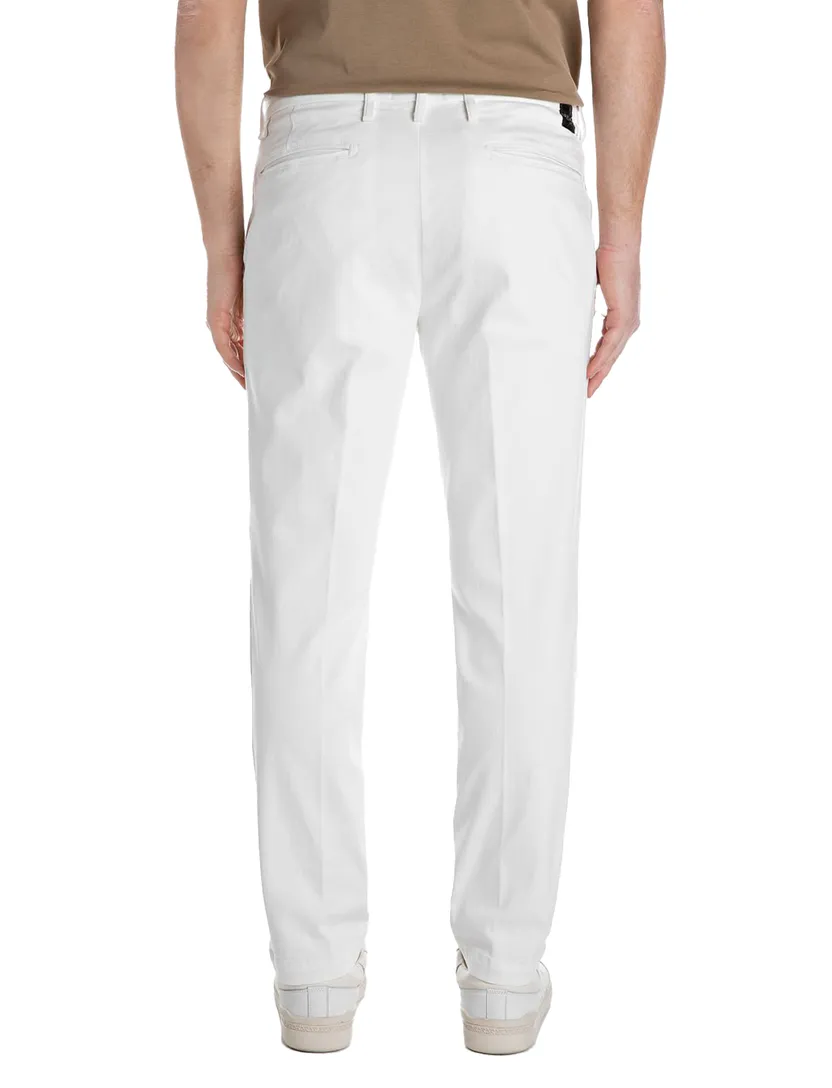 Replay chino wit Benni hyperflex effen slim fit