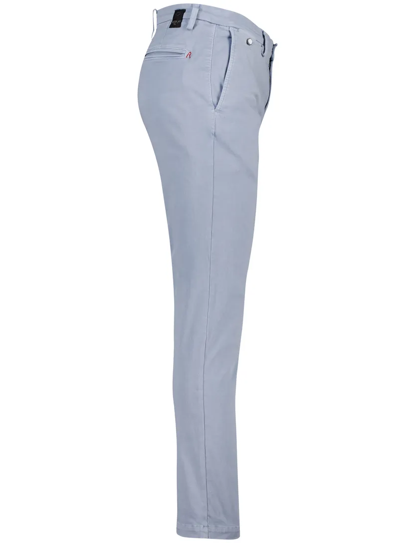 Pantalon chino Replay Benni lichtblauw