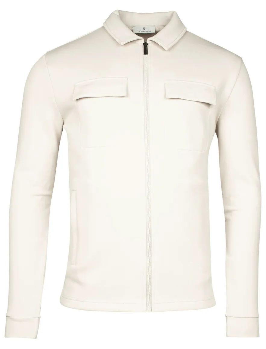Thomas Maine vest beige