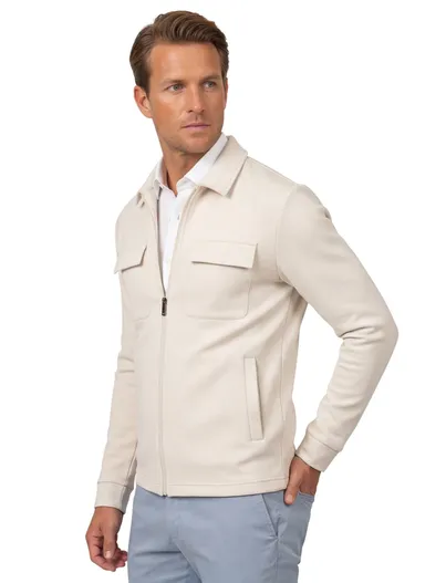 Thomas Maine Thomas Maine vest beige polyamide
