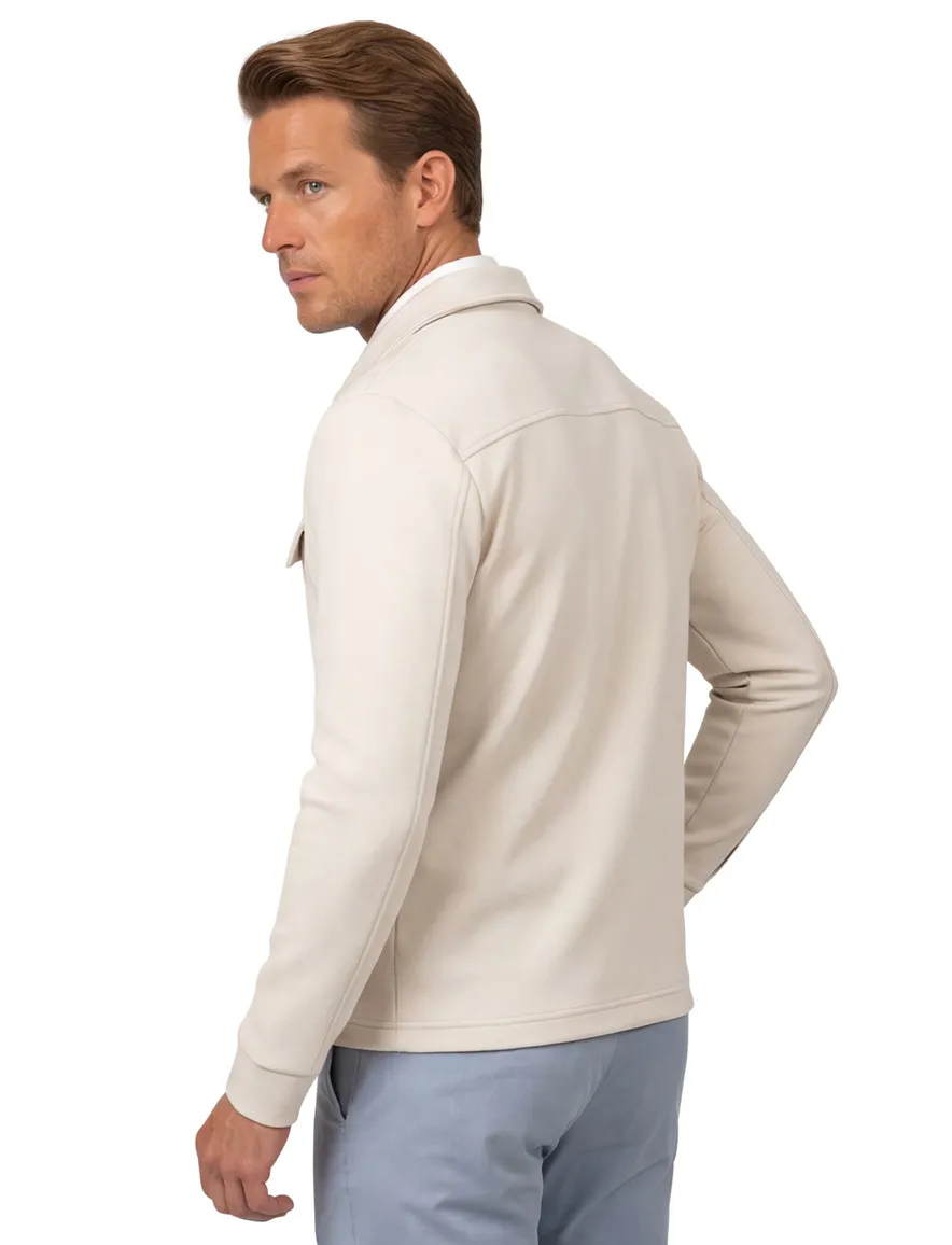 Thomas Maine vest beige