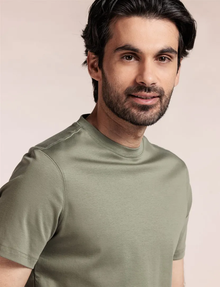 Thomas Maine t-shirt groen