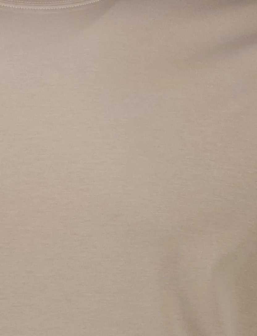 t-shirt Thomas Maine beige katoen
