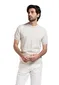 Thomas Maine t-shirt creme effen