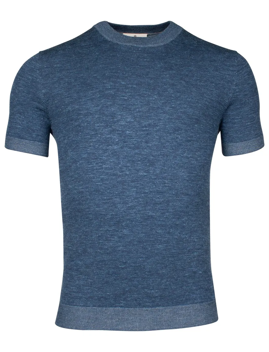 Thomas Maine t-shirt blauw