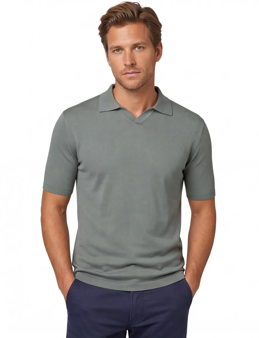 Thomas Maine polo-shirt groen