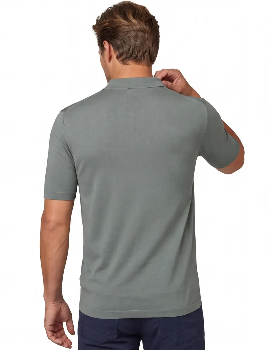 Thomas Maine polo-shirt groen