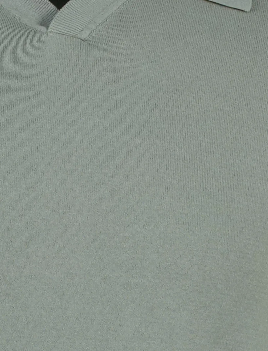 ThomasMaine trui t-shirt v-hals groen