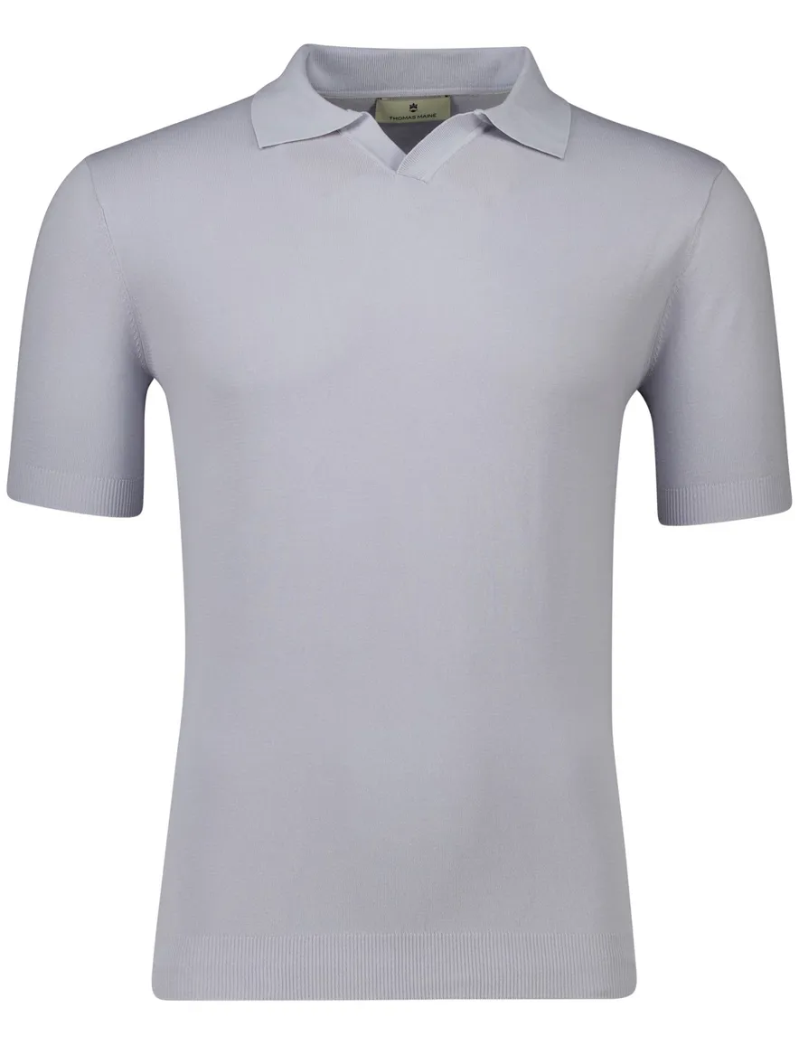 Thomas Maine polo-shirt grijs