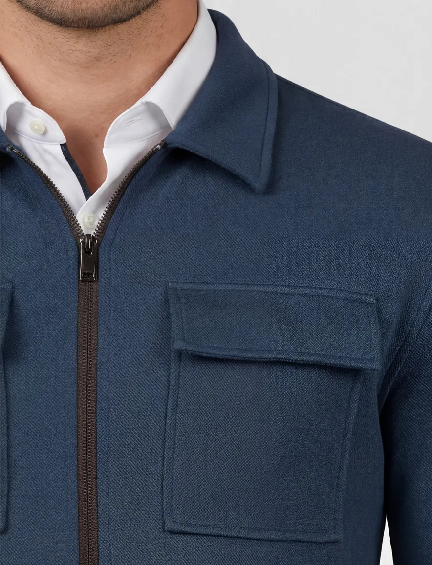 Baileys vest donkerblauw