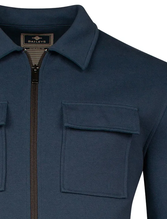 Baileys vest donkerblauw
