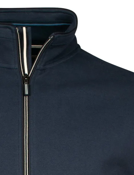 Baileys vest donkerblauw met rits
