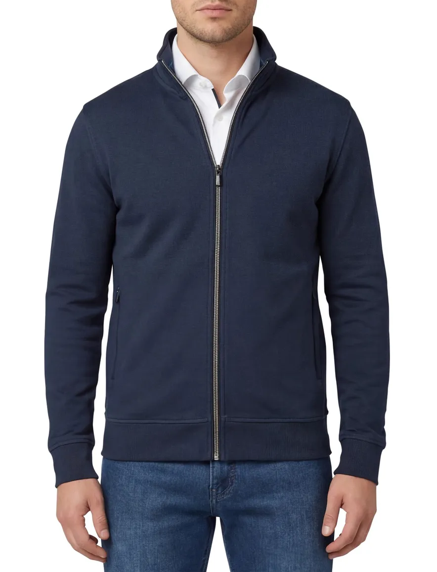 Baileys vest donkerblauw met rits