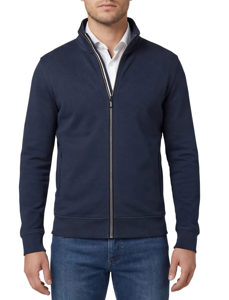 Baileys vest donkerblauw met rits