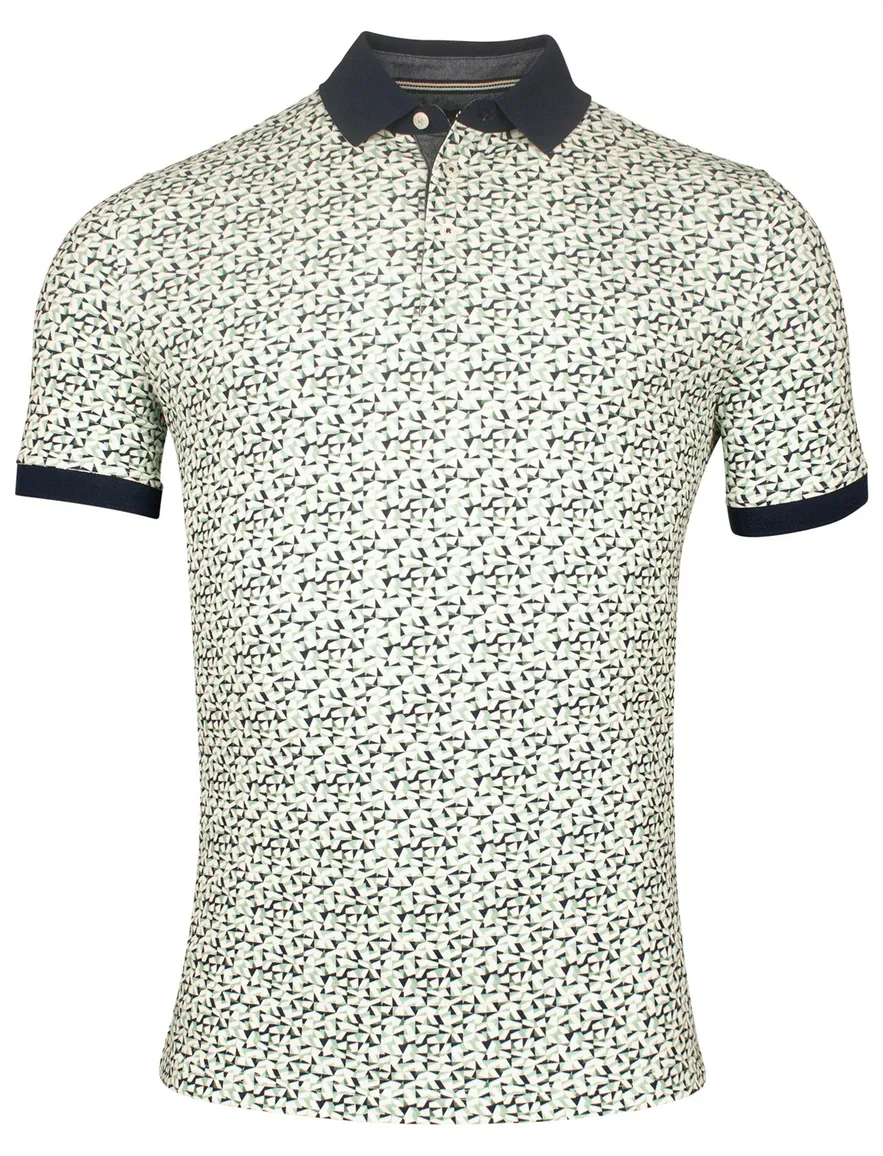 Baileys polo groen geprint