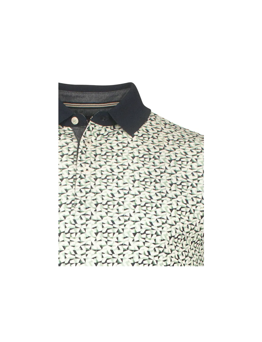Baileys polo groen geprint