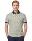 Baileys polo groen geprint multicolor