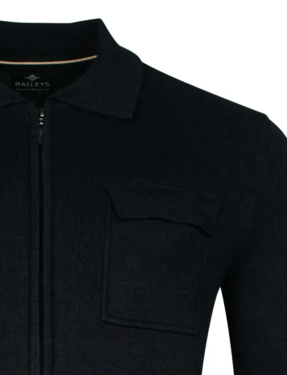 Baileys vest donkerblauw met borstzakken