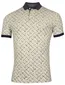 Baileys polo beige geprint