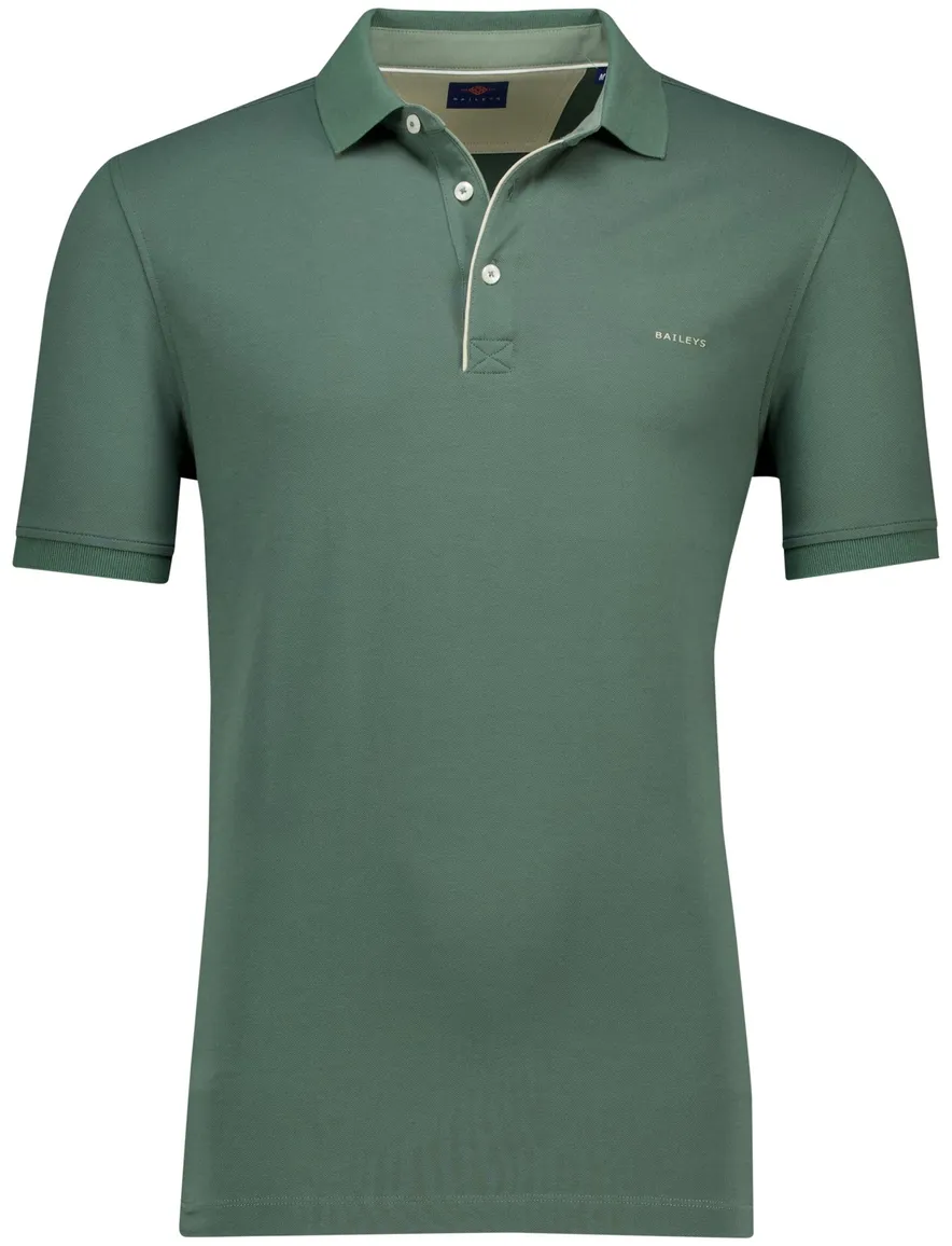 Baileys katoenen polo groen
